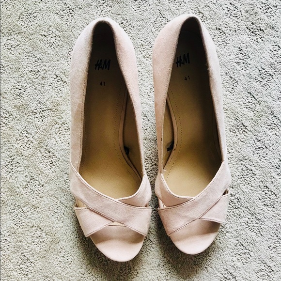 Faux Suede Wedges - Picture 3 of 6